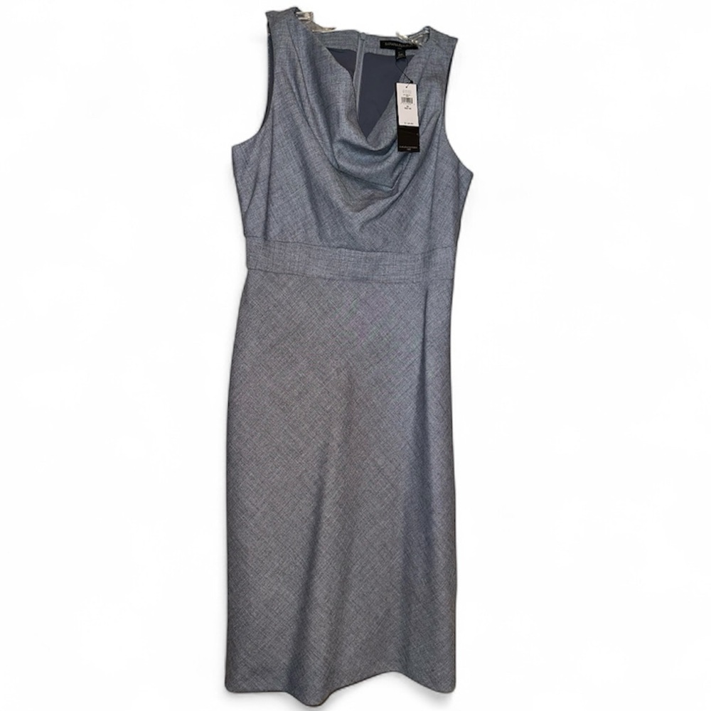 Banana Republic Petite Cowl Neck Dress